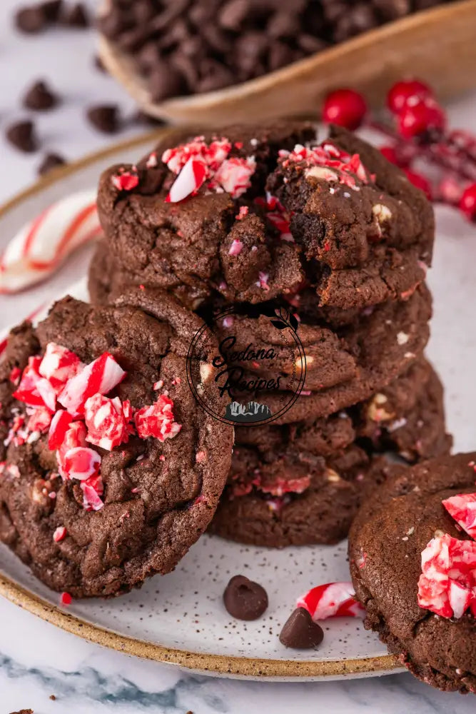 Chocolate Peppermint Cookies