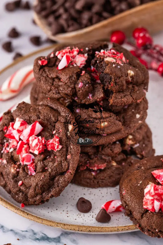 Chocolate Peppermint Cookies