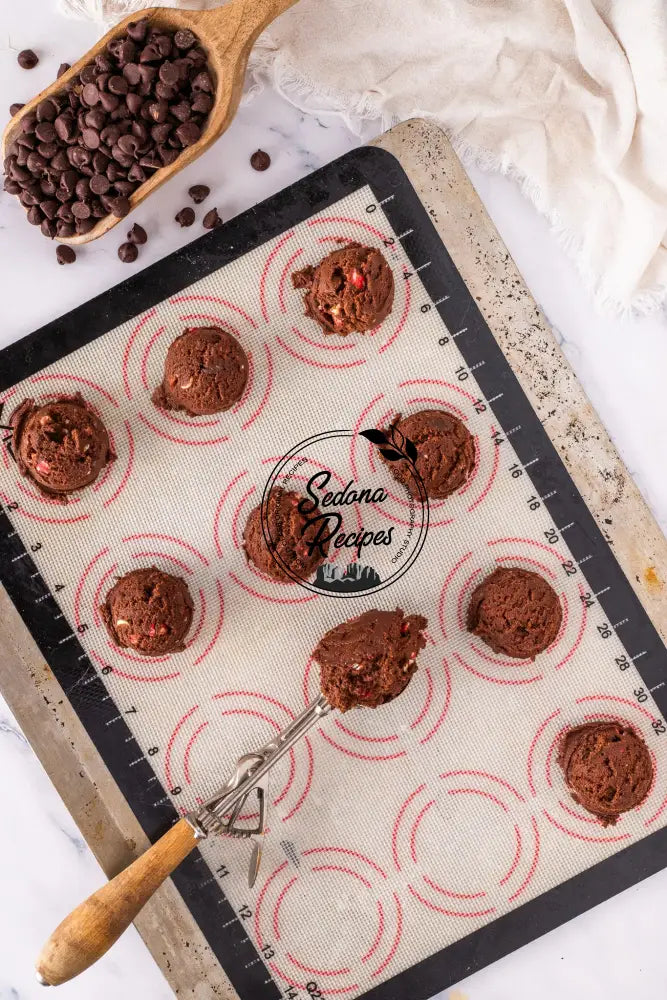Chocolate Peppermint Cookies