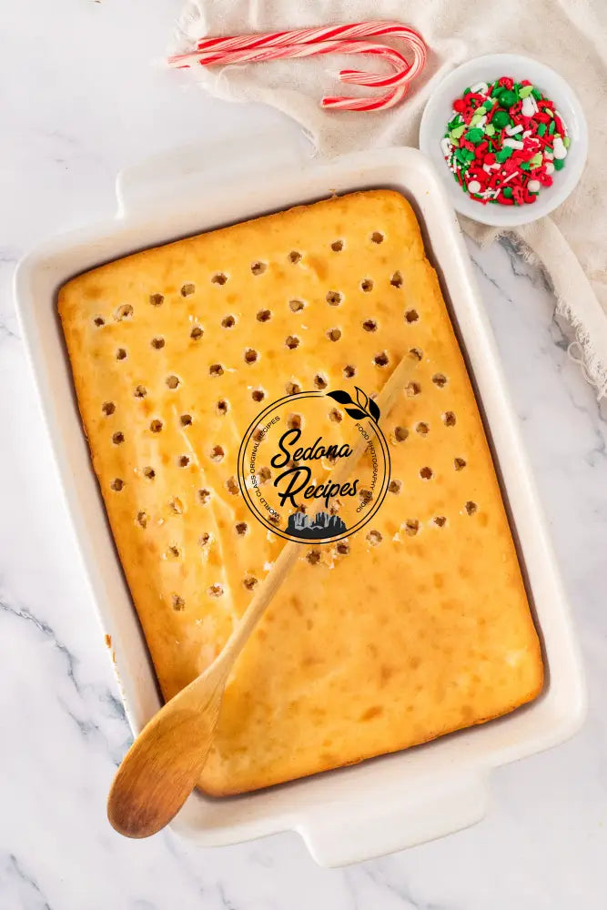 Christmas Poke Cake