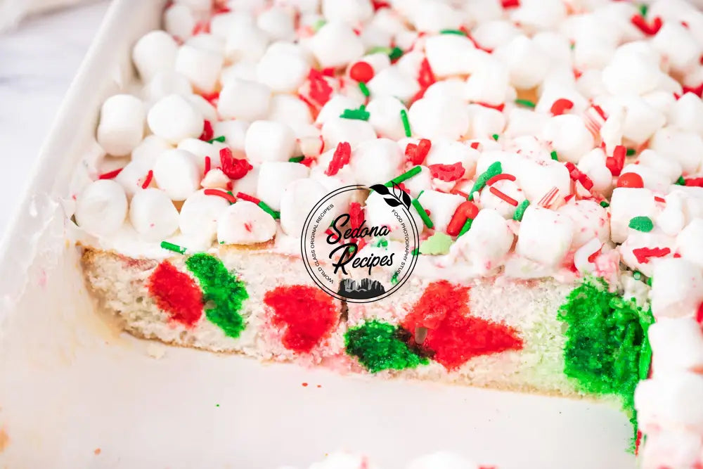 Christmas Poke Cake
