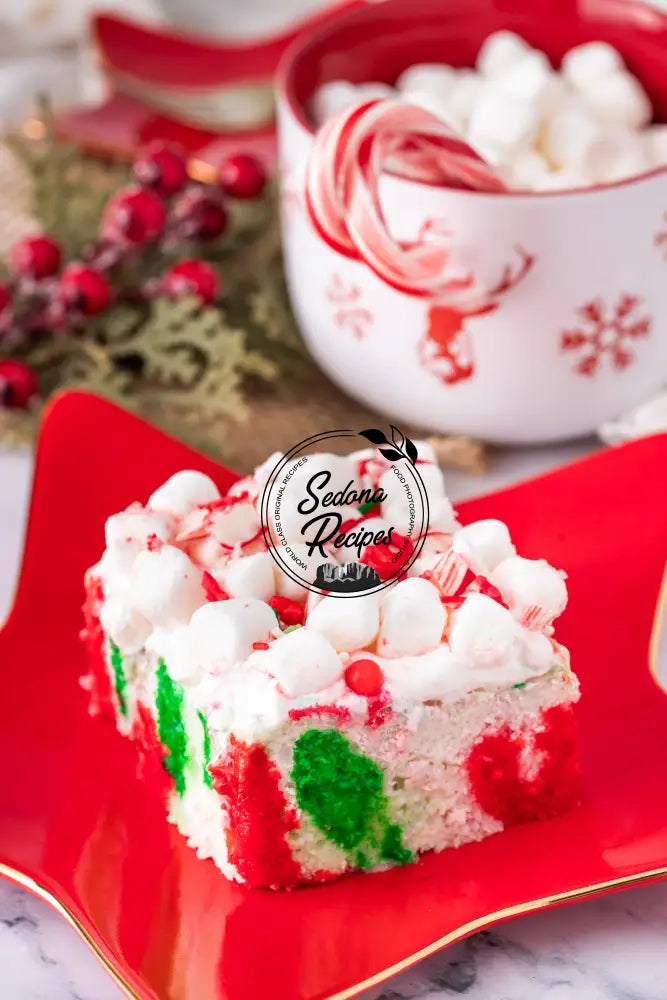 Christmas Poke Cake