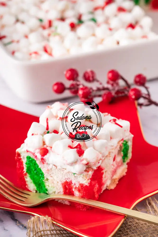 Christmas Poke Cake