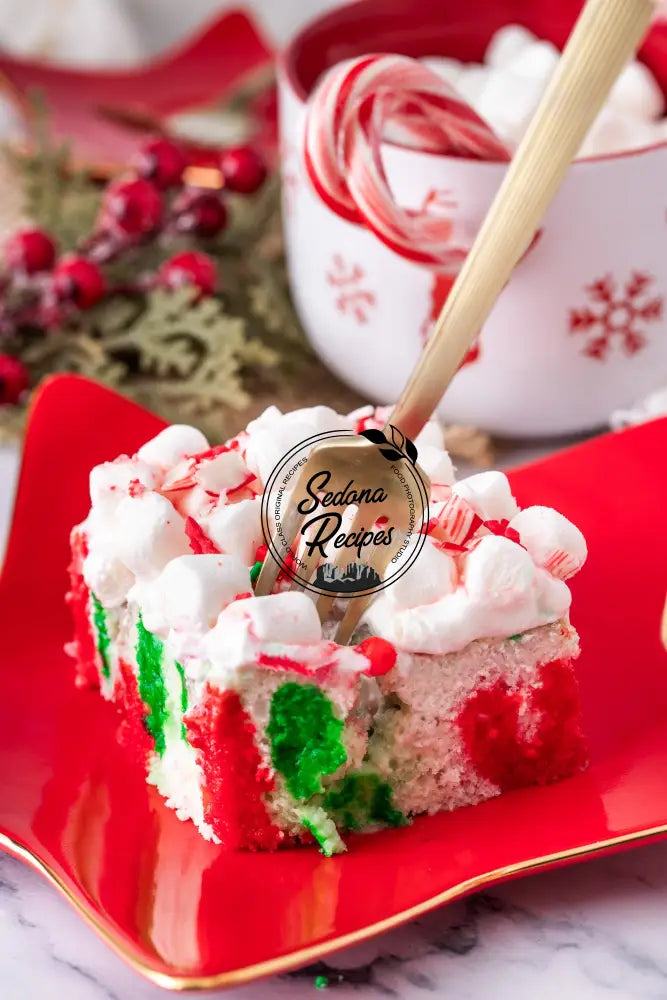 Christmas Poke Cake