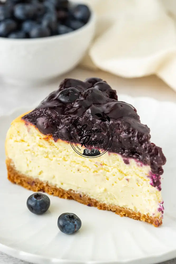 Classic Blueberry Cheesecake