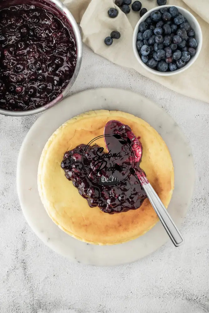 Classic Blueberry Cheesecake