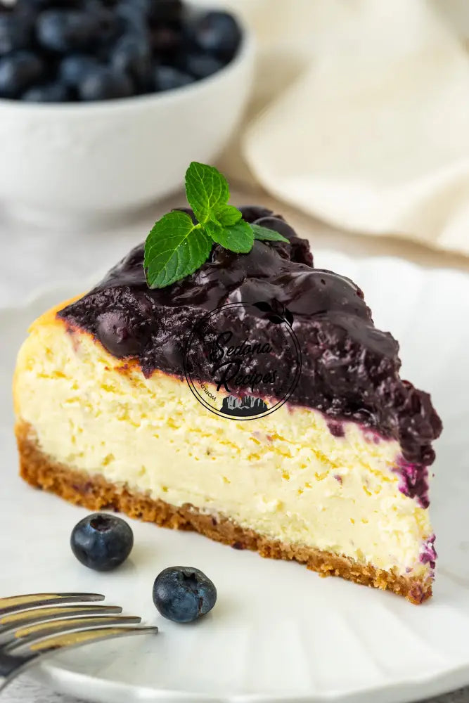 Classic Blueberry Cheesecake