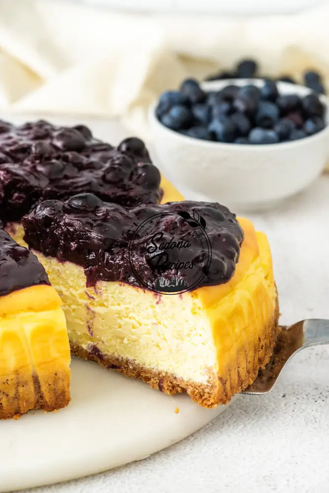 Classic Blueberry Cheesecake