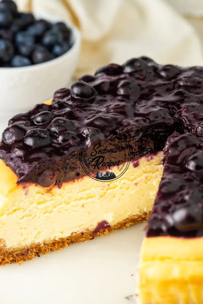 Classic Blueberry Cheesecake
