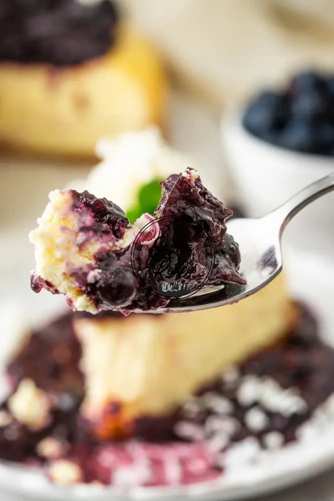 Classic Blueberry Cheesecake