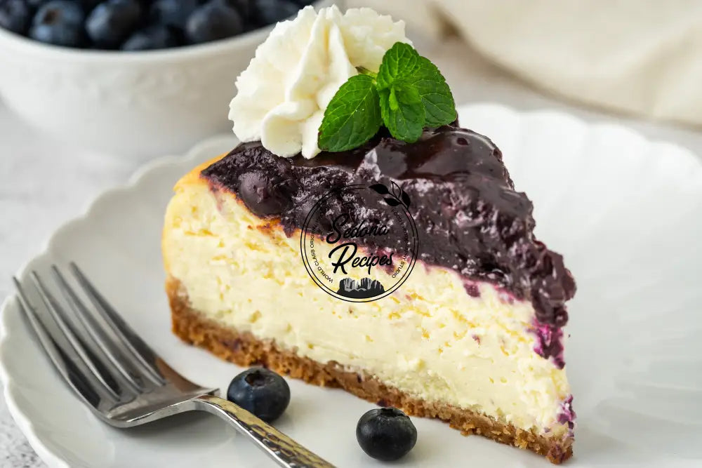 Classic Blueberry Cheesecake