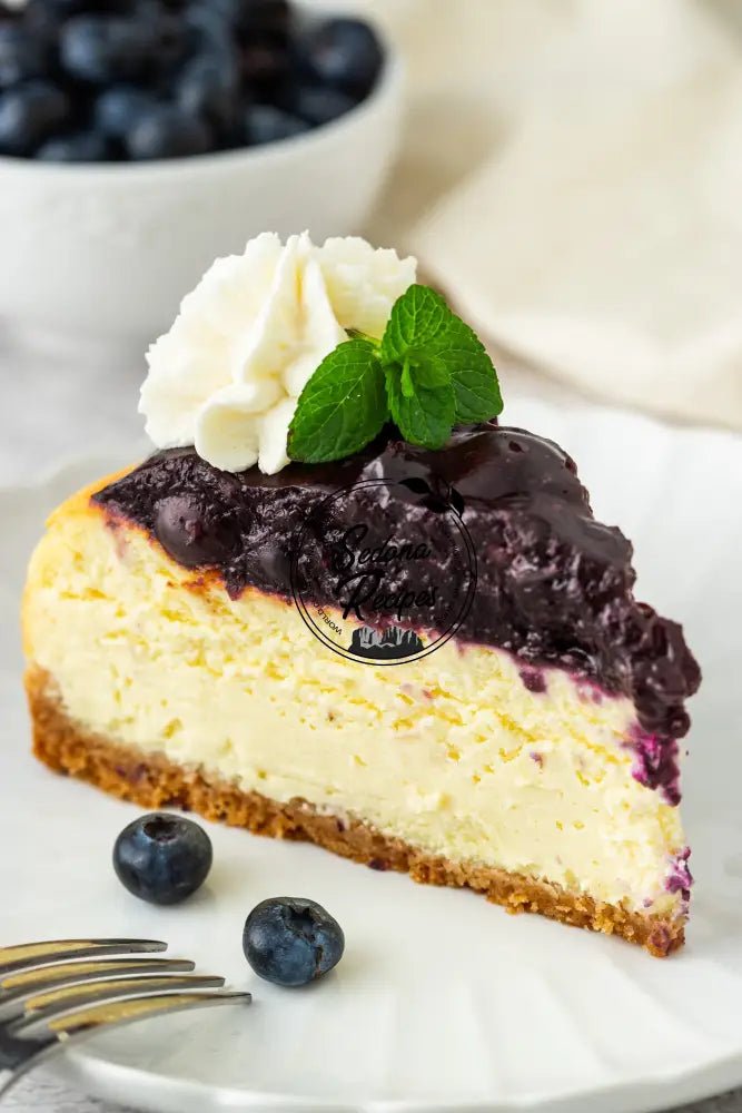 Classic Blueberry Cheesecake