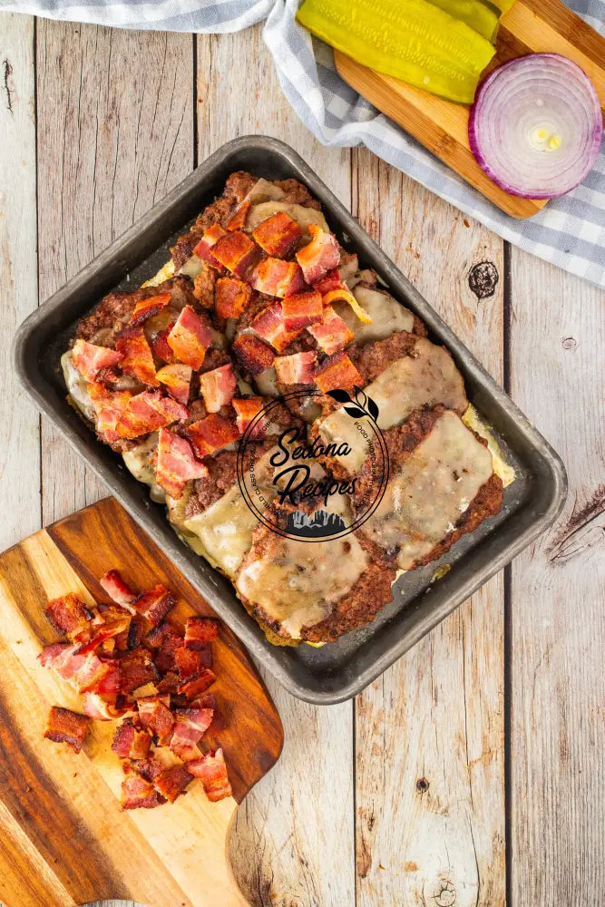 Crispy Bacon Hot Honey Smash Burger Sliders