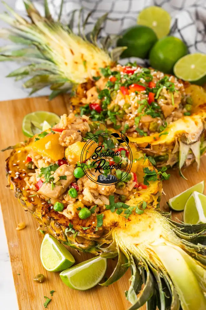 Grilled Pineapple Chicken and Rice