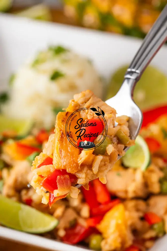 Grilled Pineapple Chicken and Rice