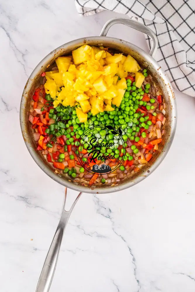 Grilled Pineapple Chicken and Rice
