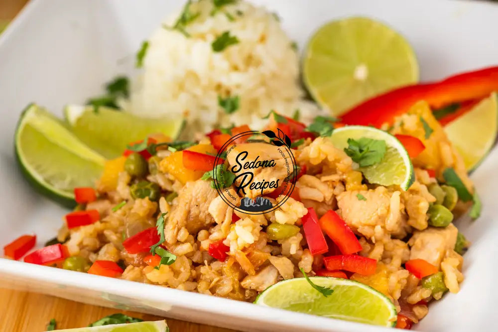 Grilled Pineapple Chicken and Rice