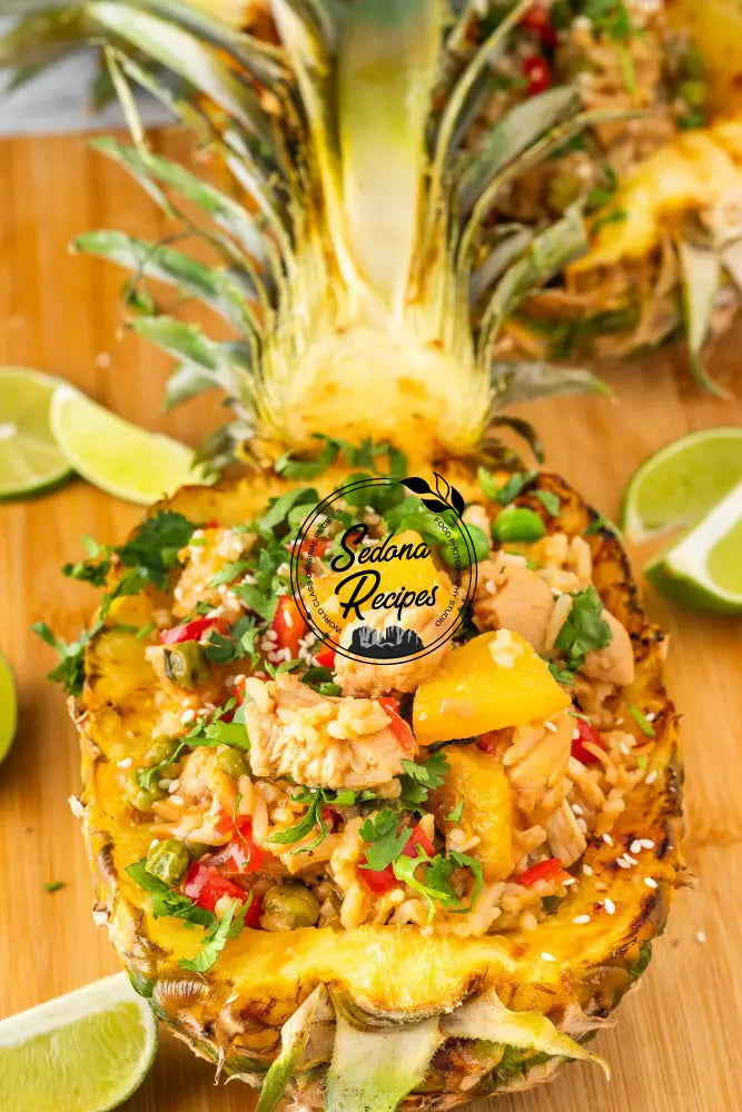 Grilled Pineapple Chicken and Rice