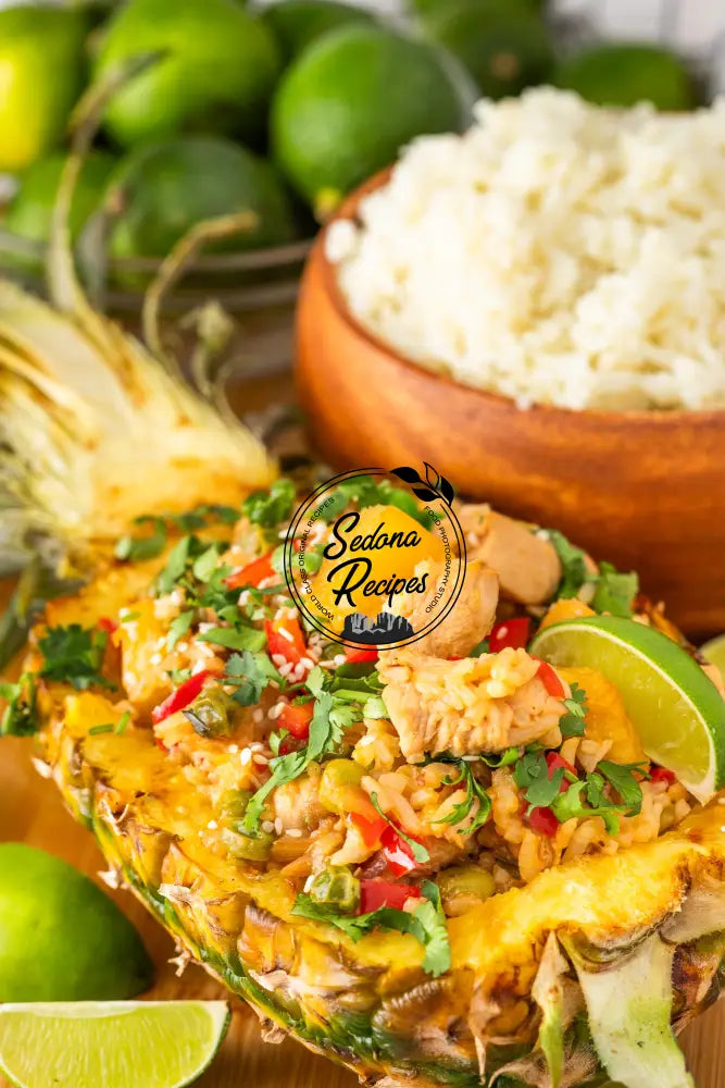 Grilled Pineapple Chicken and Rice