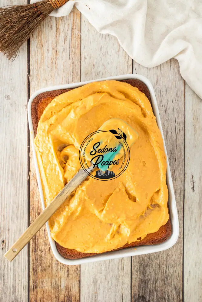 Harry Potter Butterbeer Poke Cake