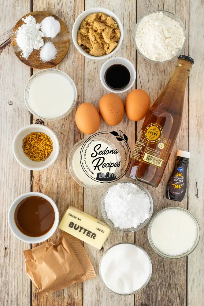 Harry Potter Butterbeer Poke Cake