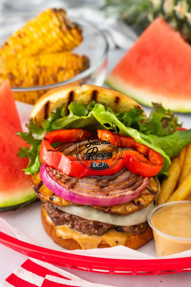 Hawaiian Teriyaki Burgers