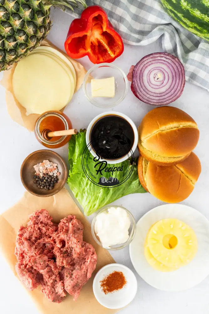 Hawaiian Teriyaki Burgers