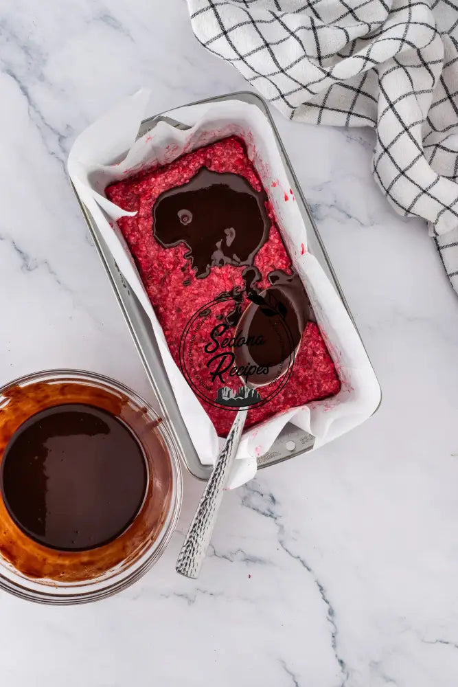 Healthy Chocolate Raspberry Bars (No-bake)