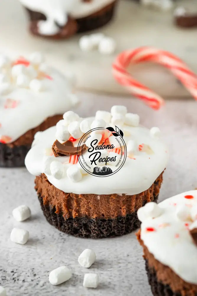 Hot Cocoa Mini Cheesecakes