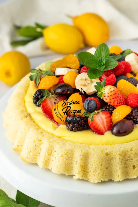 Lemon Crown Fruit Cake
