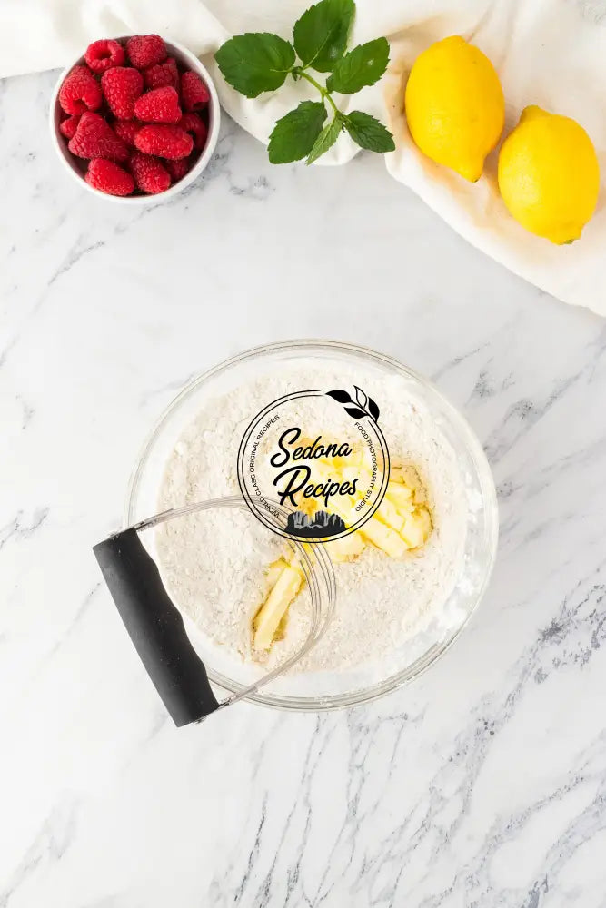 Lemon Raspberry Tart