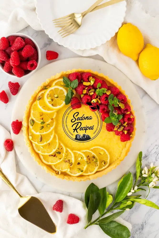 Lemon Raspberry Tart