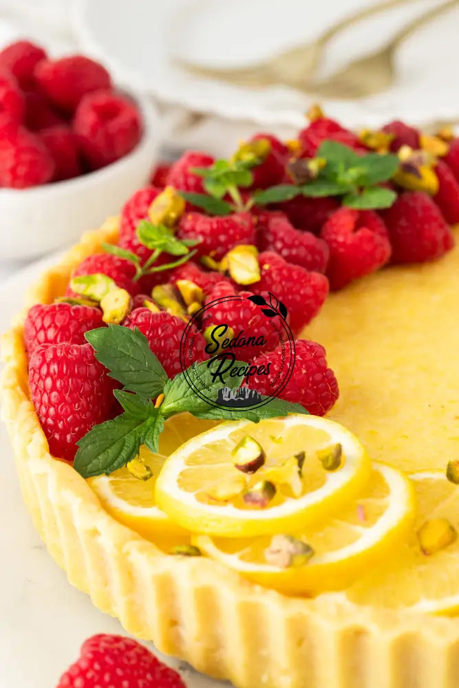 Lemon Raspberry Tart