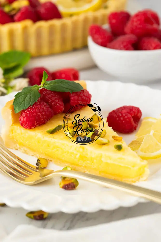 Lemon Raspberry Tart