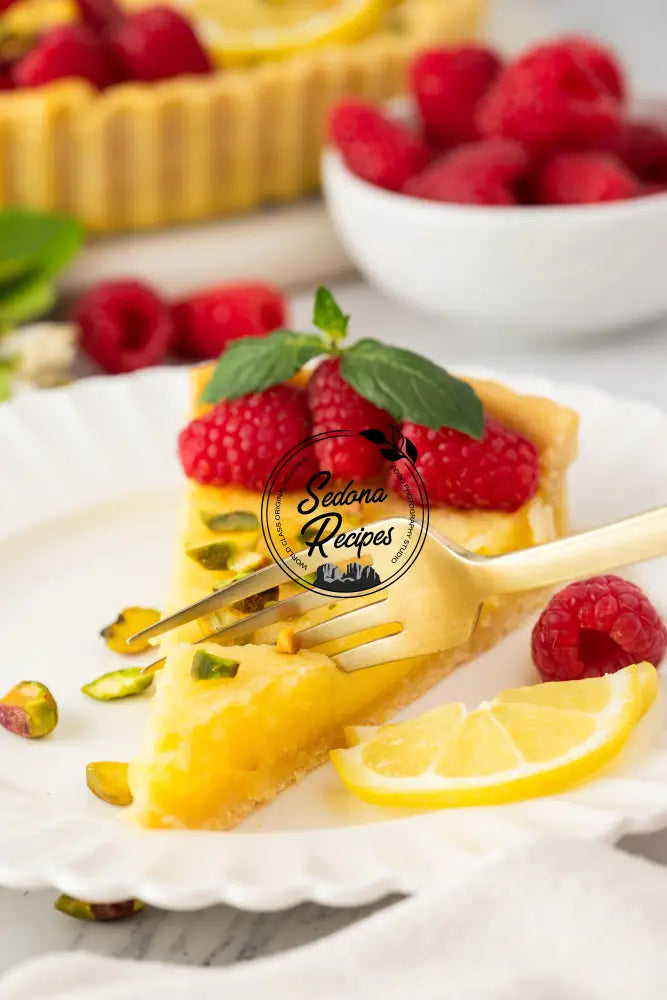 Lemon Raspberry Tart