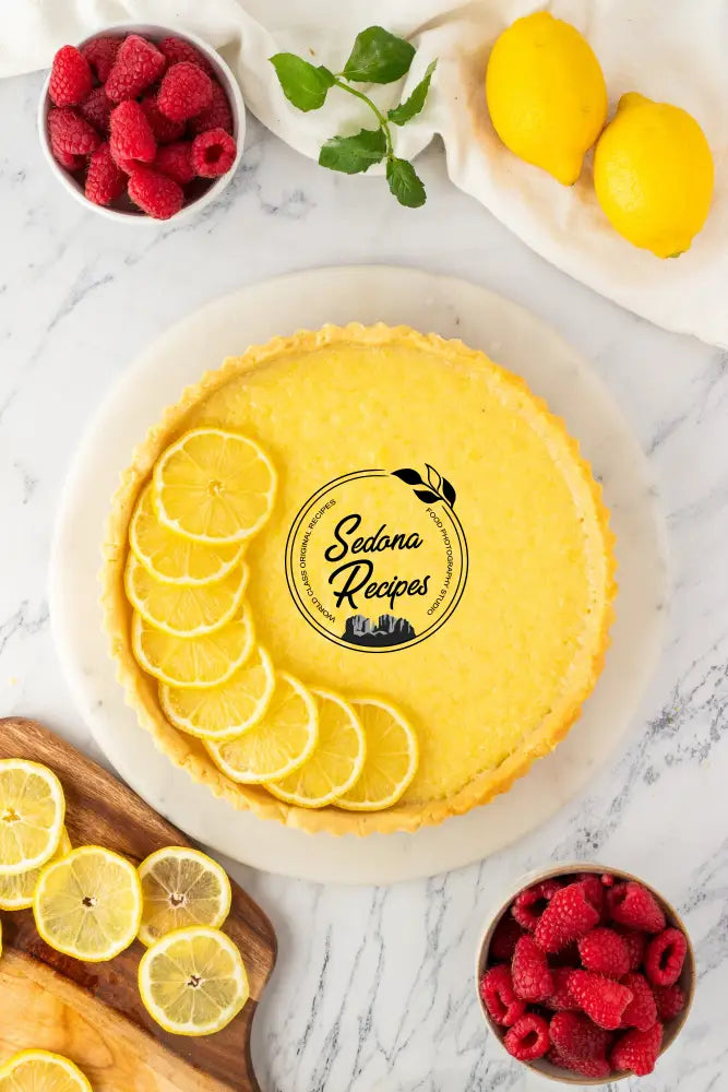 Lemon Raspberry Tart