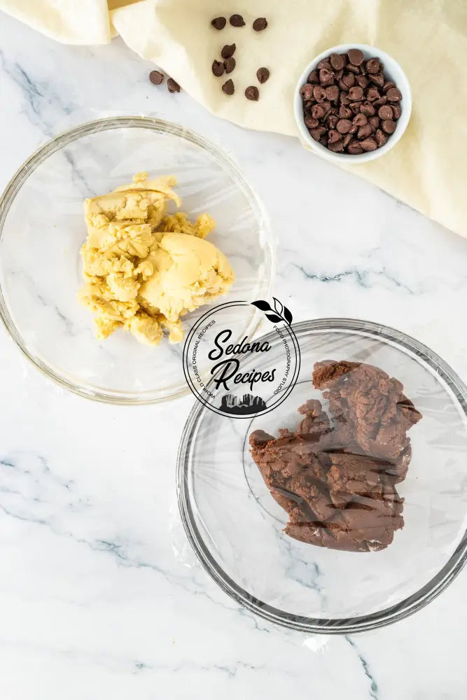 Marbled Chocolate Cheesecake Cookies