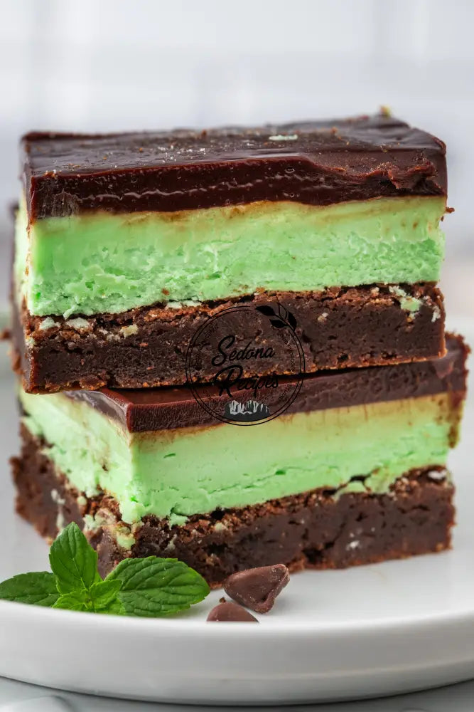 Mint Chocolate Brownies