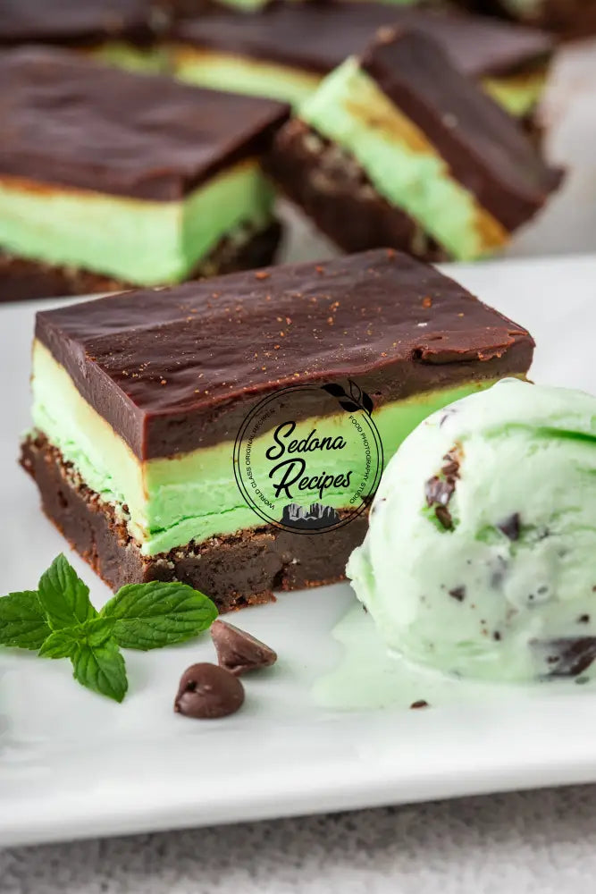 Mint Chocolate Brownies