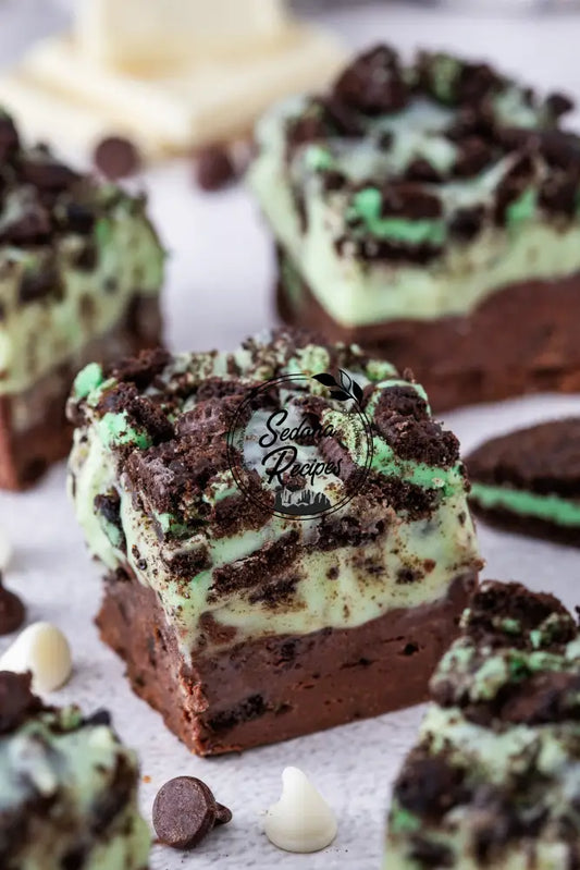 Mint Chocolate Oreo Fudge