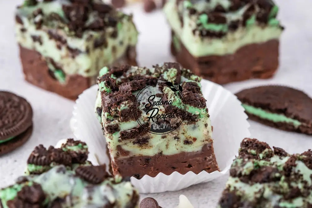 Mint Chocolate Oreo Fudge
