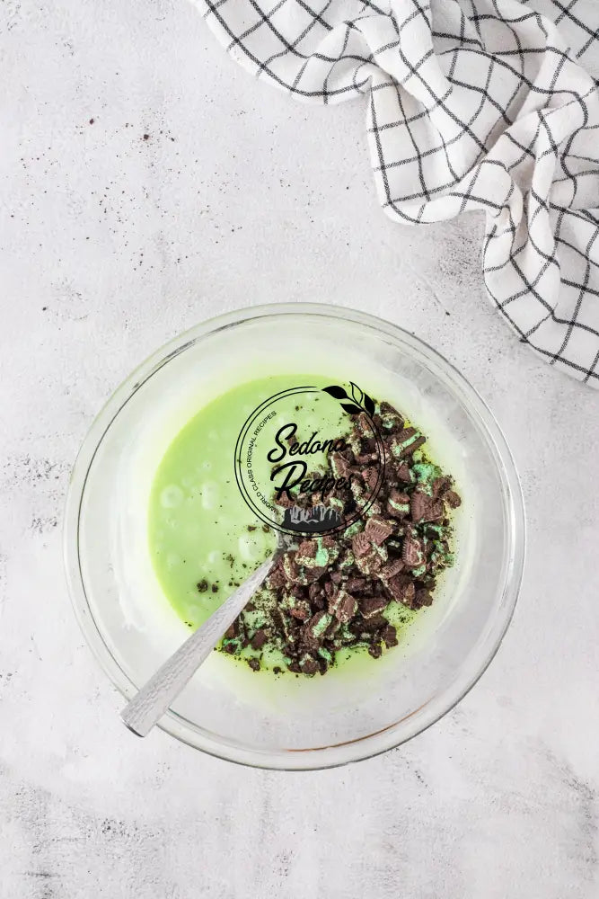 Mint Chocolate Oreo Fudge