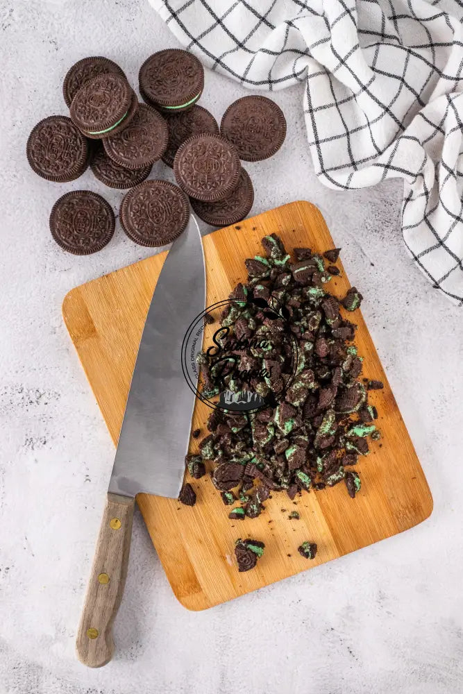 Mint Chocolate Oreo Fudge