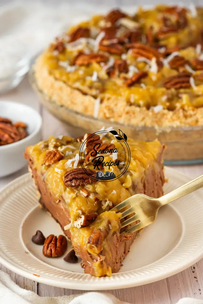 No-Bake German Chocolate Pie