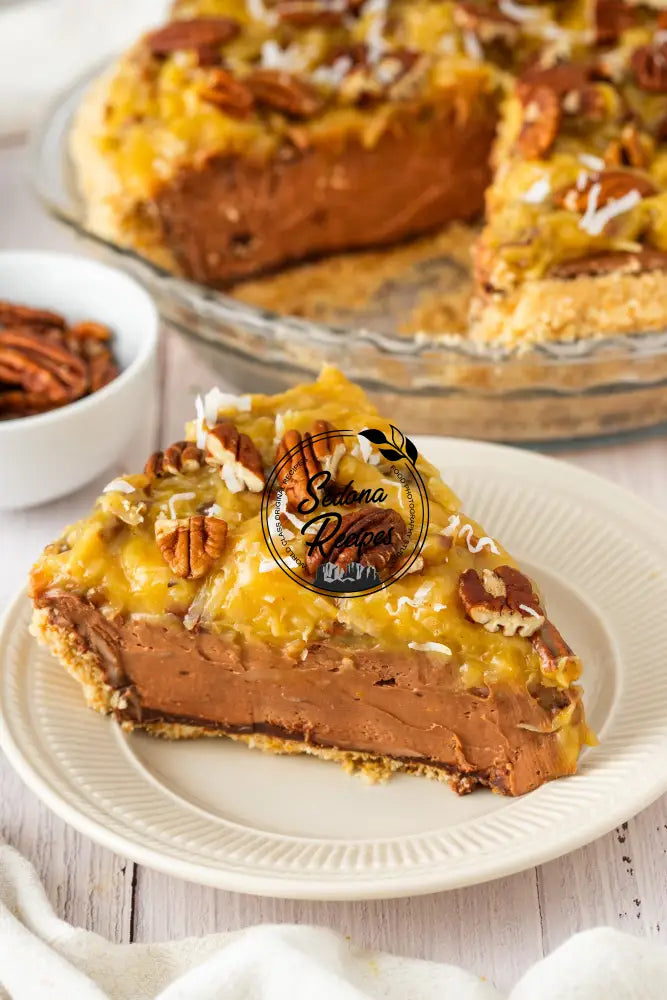 No-Bake German Chocolate Pie