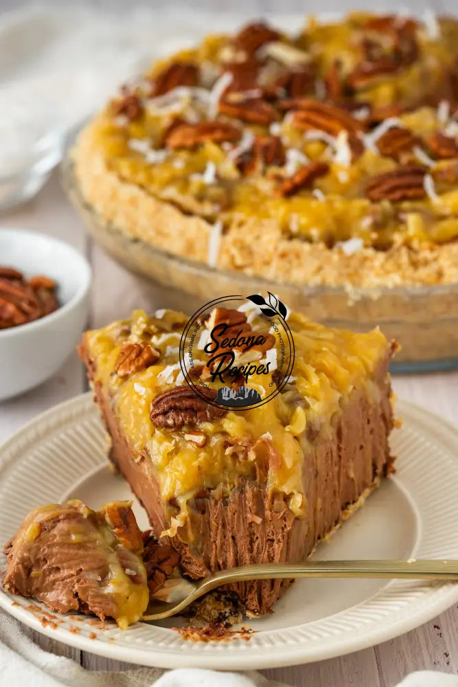 No-Bake German Chocolate Pie