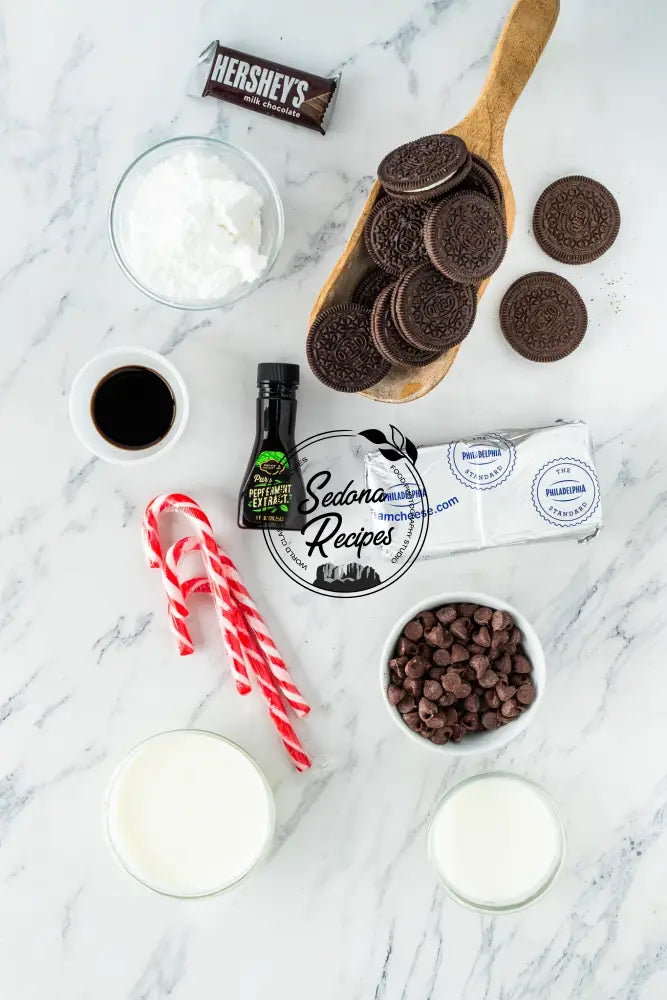Peppermint Ganache Icebox Cake