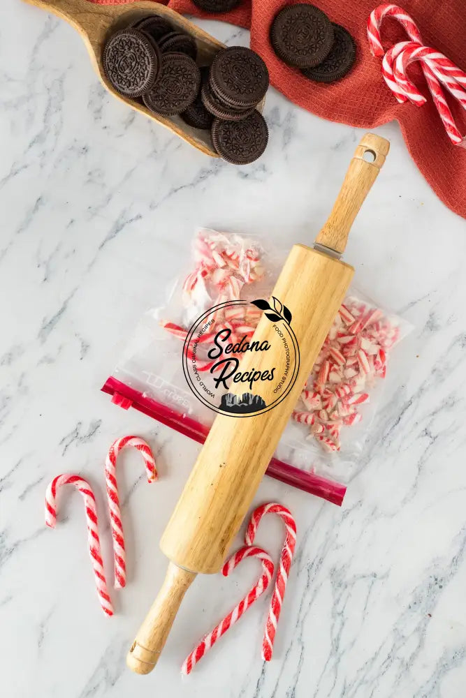 Peppermint Ganache Icebox Cake