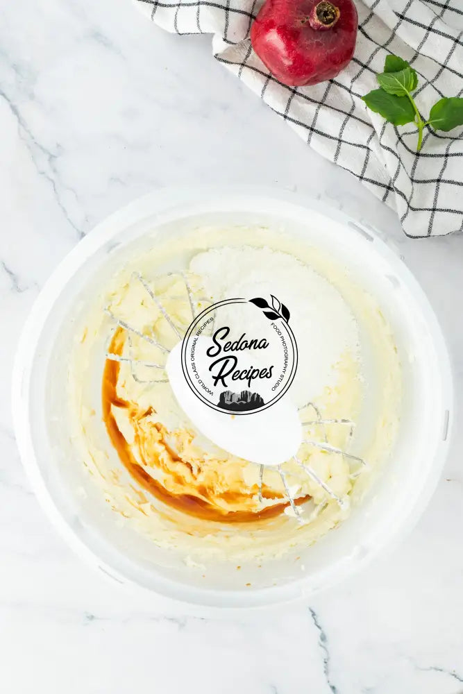 Pomegranate & Mint Mini Cheesecake Towers