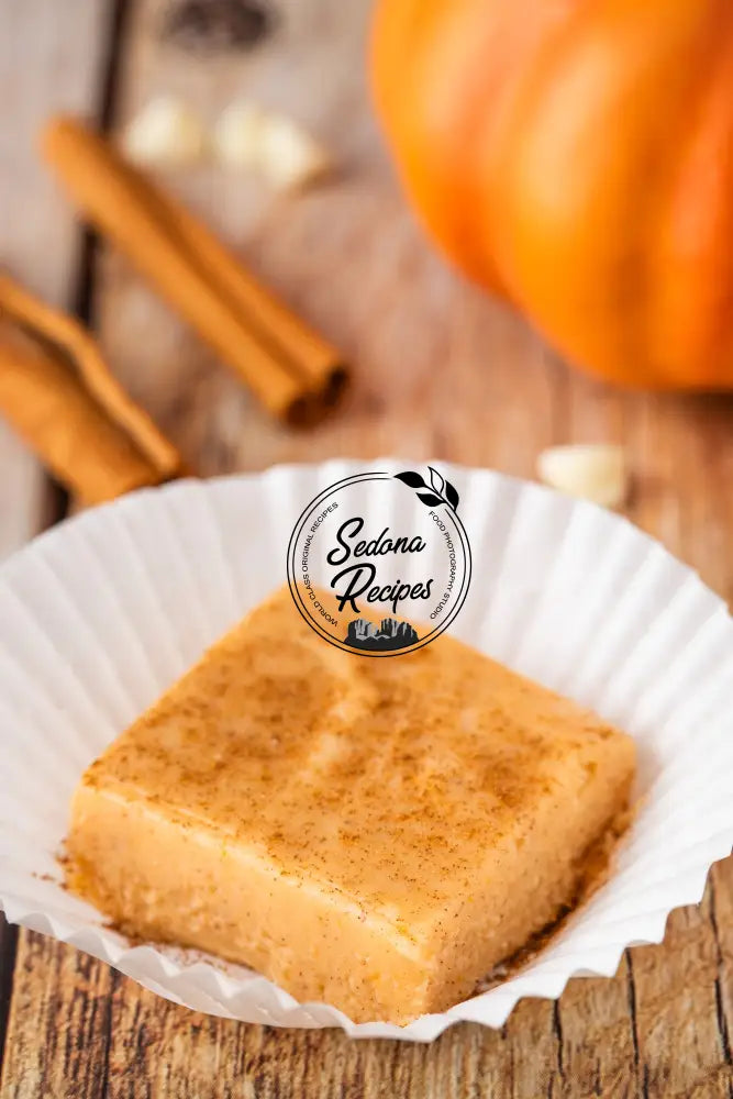Pumpkin Cheesecake Fudge